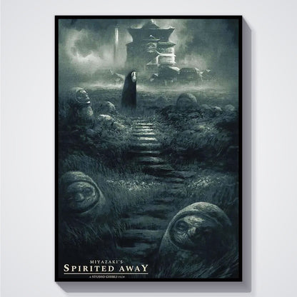 Flex Designs Poster Spirited Away Alternate 5 x 7" Home Goods - Movie 2001 Movie Poster