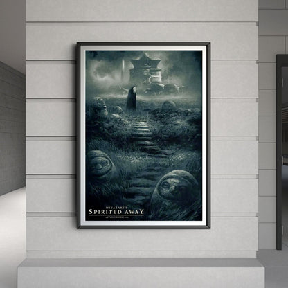 Flex Designs Poster Spirited Away Alternate 8 x 10" Home Goods - Movie 2001 Movie Poster