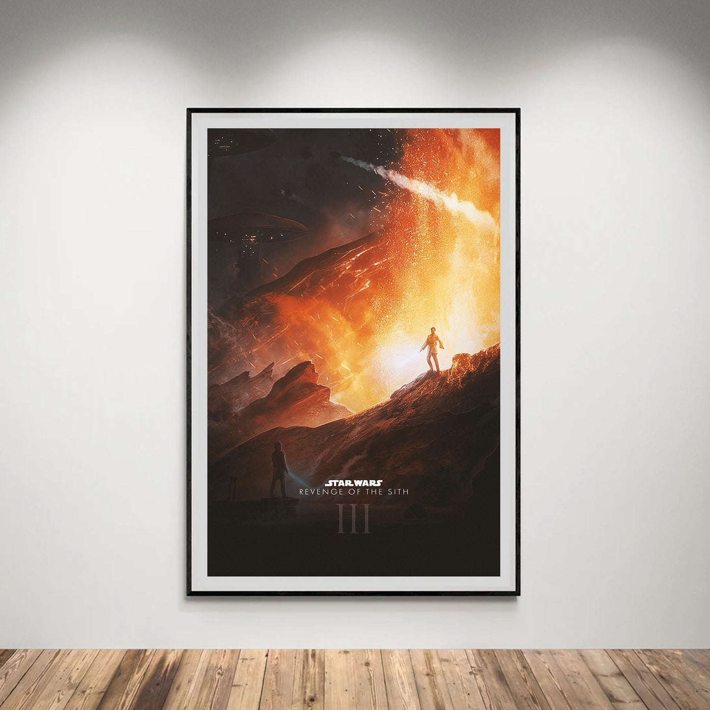Flex Designs Poster Star Wars Episode III Revenge of the Sith Cartoon 5 x 7" Home Goods - Movie 2005 Movie Poster