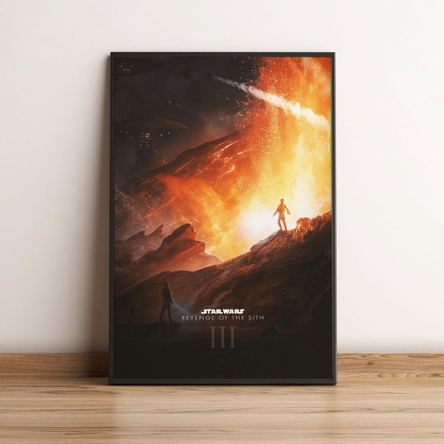 Flex Designs Poster Star Wars Episode III Revenge of the Sith Cartoon 5 x 7" Home Goods - Movie 2005 Movie Poster