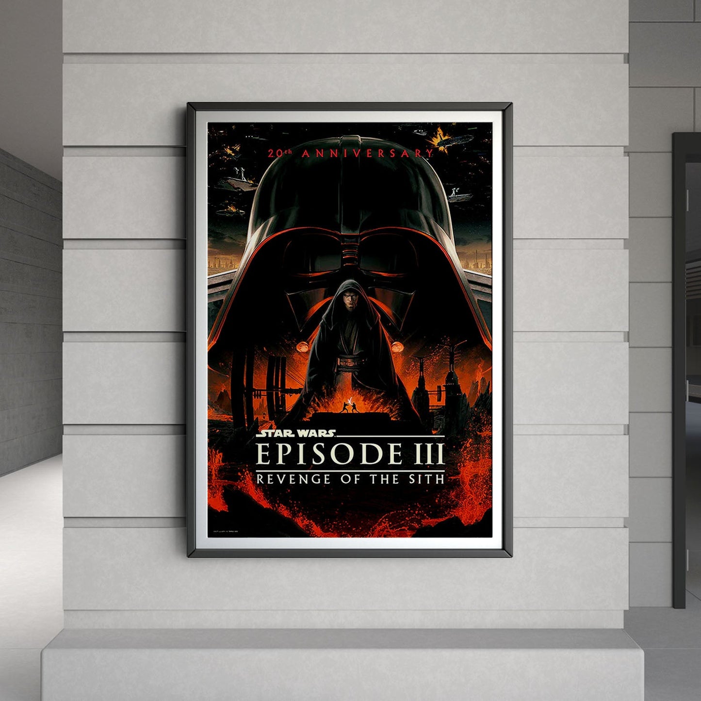 Flex Designs Poster Star Wars Episode III Revenge of the Sith Final 8 x 10" Home Goods - Movie 2005 Movie Poster