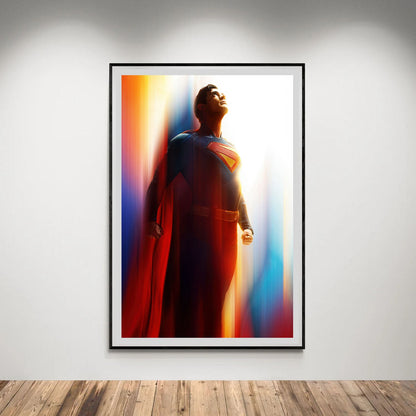 Flex Designs Poster Superman Key Art 5 x 7" Home Goods - Movie 2006 Movie Poster