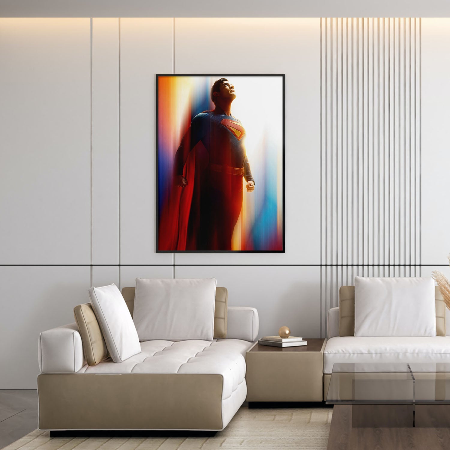 Flex Designs Poster Superman Key Art 5 x 7" Home Goods - Movie 2006 Movie Poster