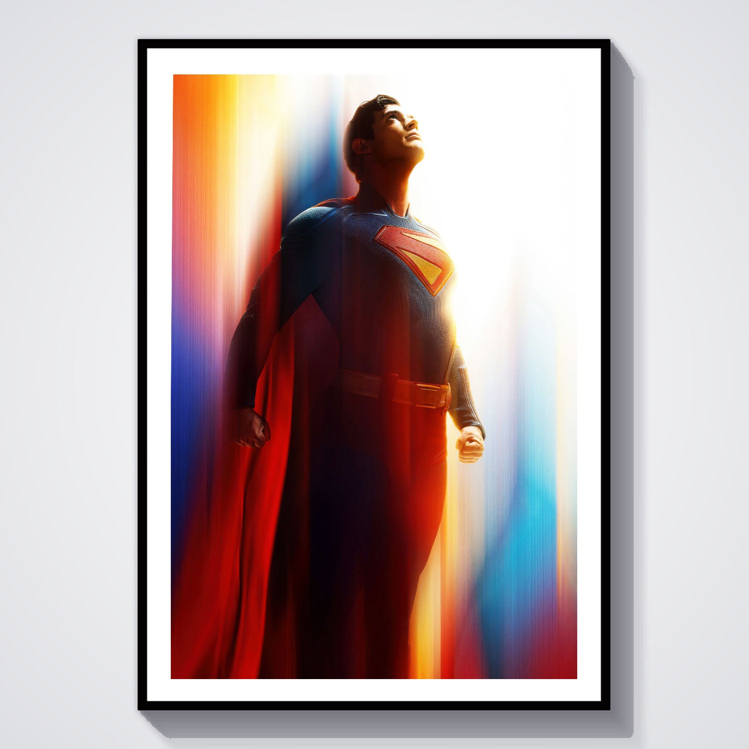 Flex Designs Poster Superman Key Art 8 x 10" Home Goods - Movie 2006 Movie Poster