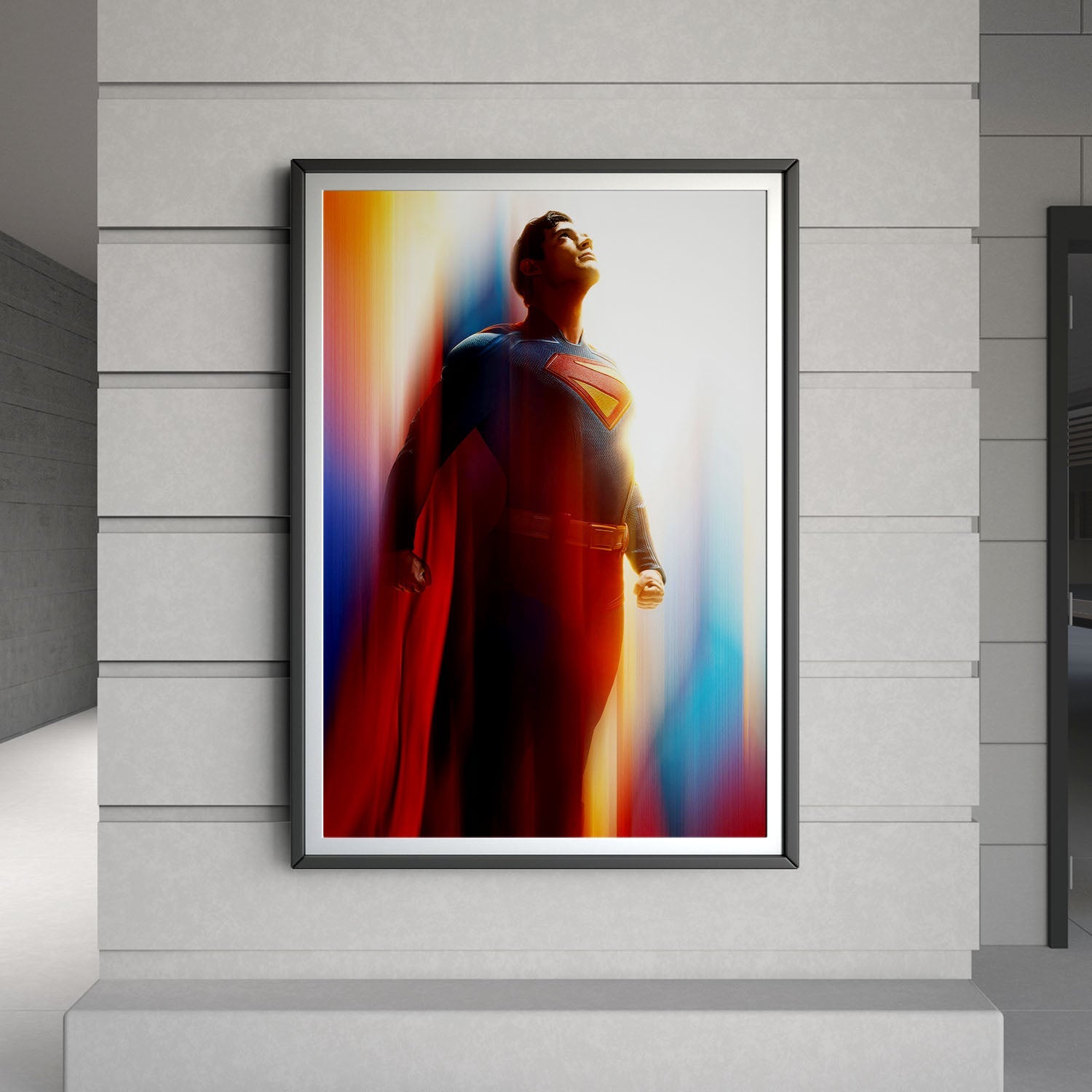 Flex Designs Poster Superman Key Art 8 x 10" Home Goods - Movie 2006 Movie Poster