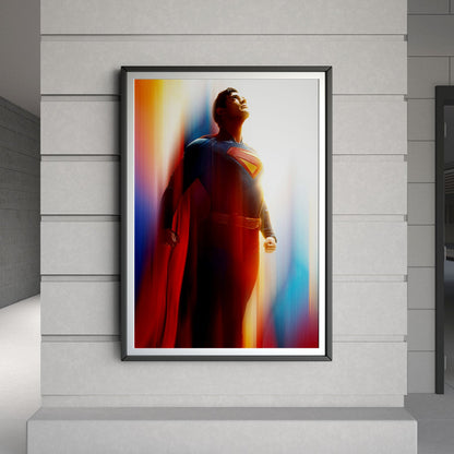 Flex Designs Poster Superman Key Art 8 x 10" Home Goods - Movie 2006 Movie Poster