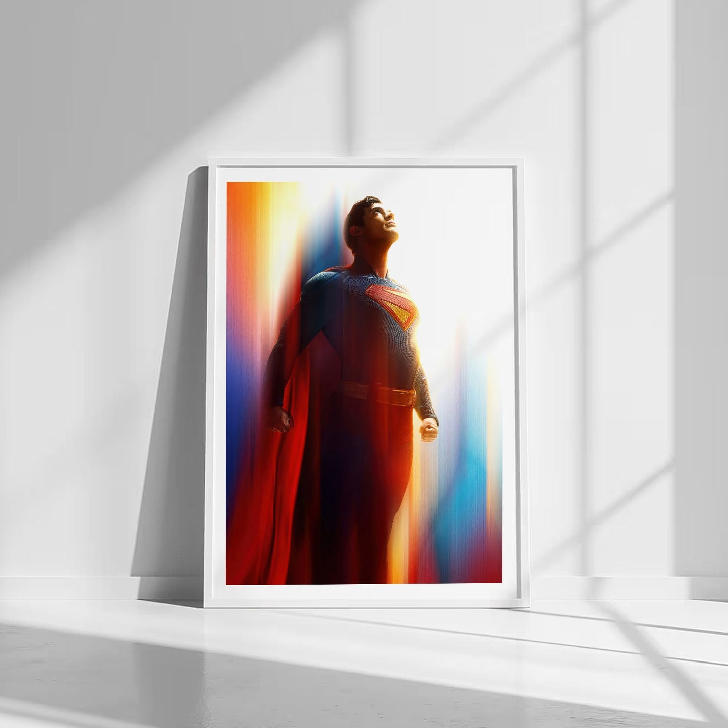 Flex Designs Poster Superman Key Art 8 x 10" Home Goods - Movie 2006 Movie Poster