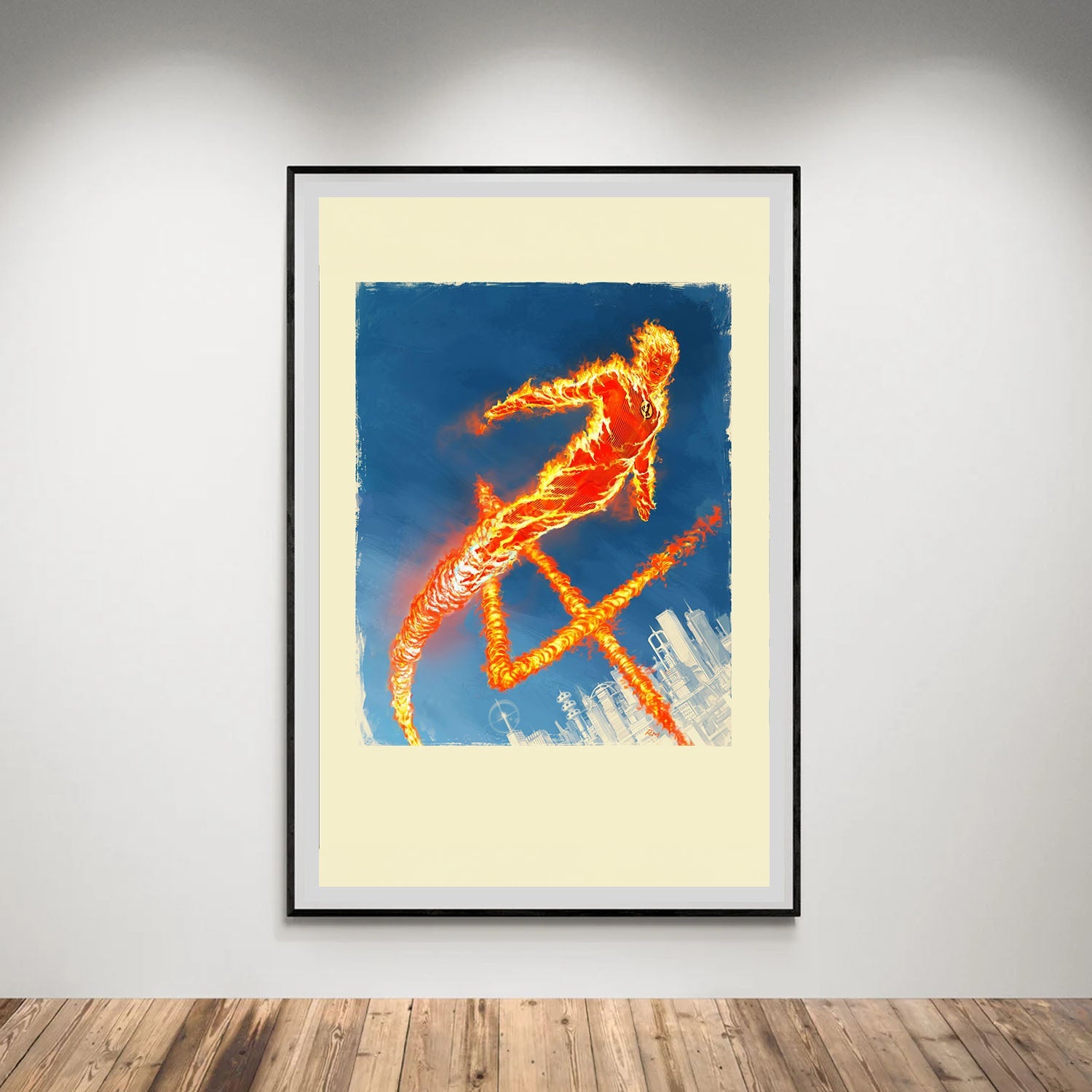 Flex Designs Poster The Fantastic Four- First Steps 5 x 7" Home Goods - Movie 2025 Movie Poster