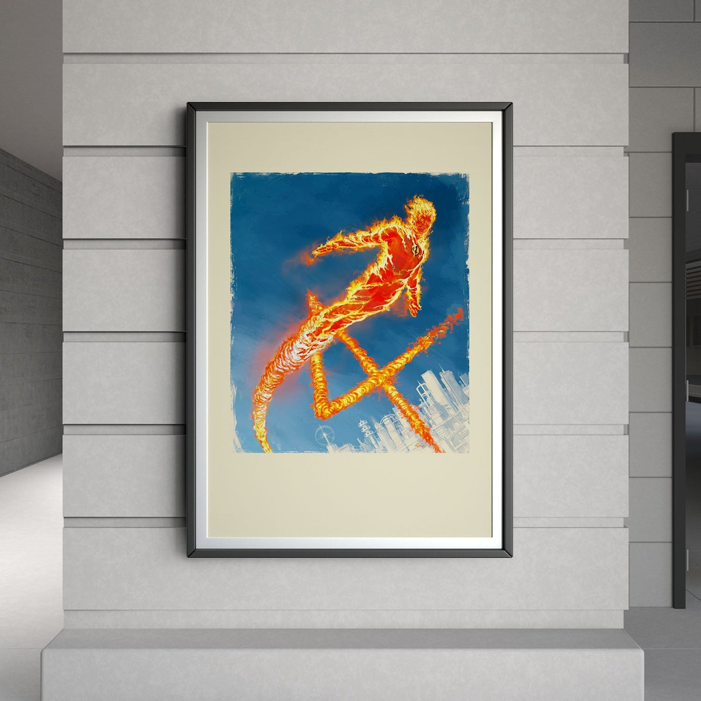 Flex Designs Poster The Fantastic Four- First Steps 8 x 10" Home Goods - Movie 2025 Movie Poster