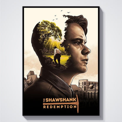 Flex Designs Poster The Shawshank Redemption Alternate 5 x 7" Home Goods - Movie 1994 Movie Poster