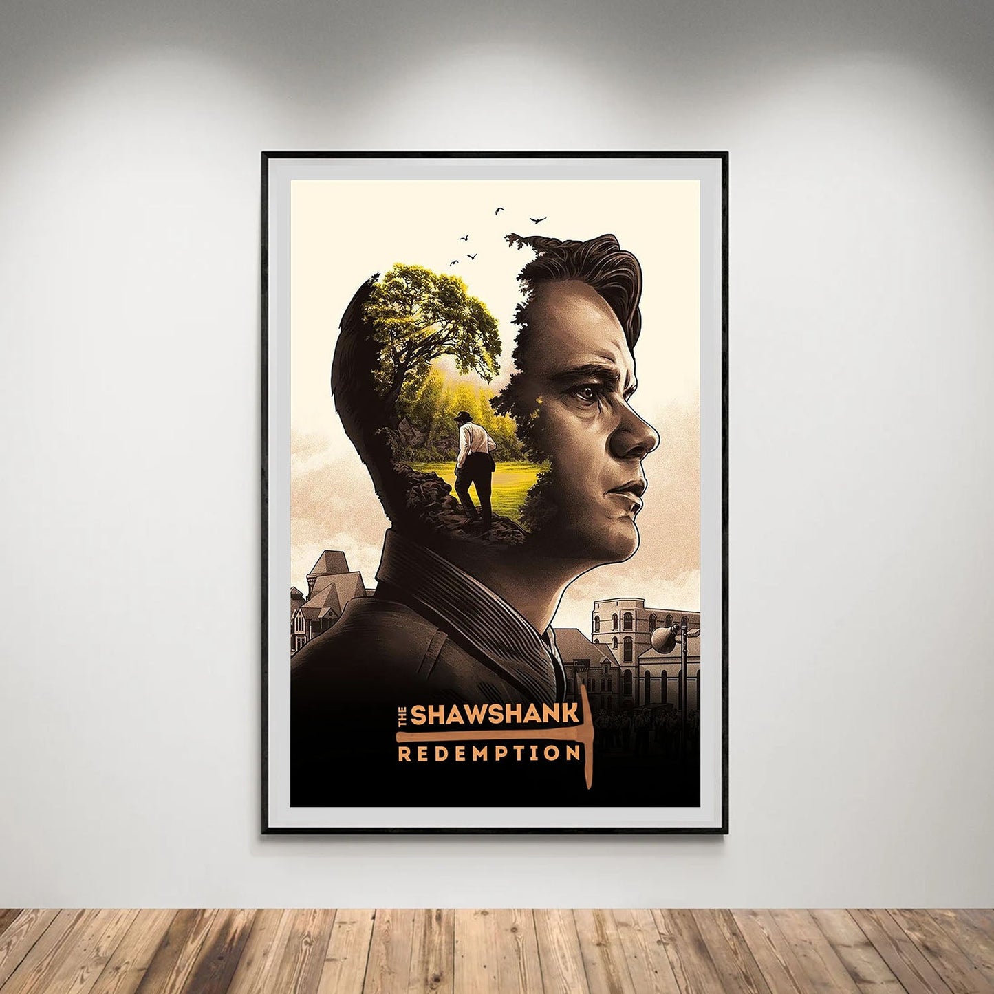 Flex Designs Poster The Shawshank Redemption Alternate 5 x 7" Home Goods - Movie 1994 Movie Poster
