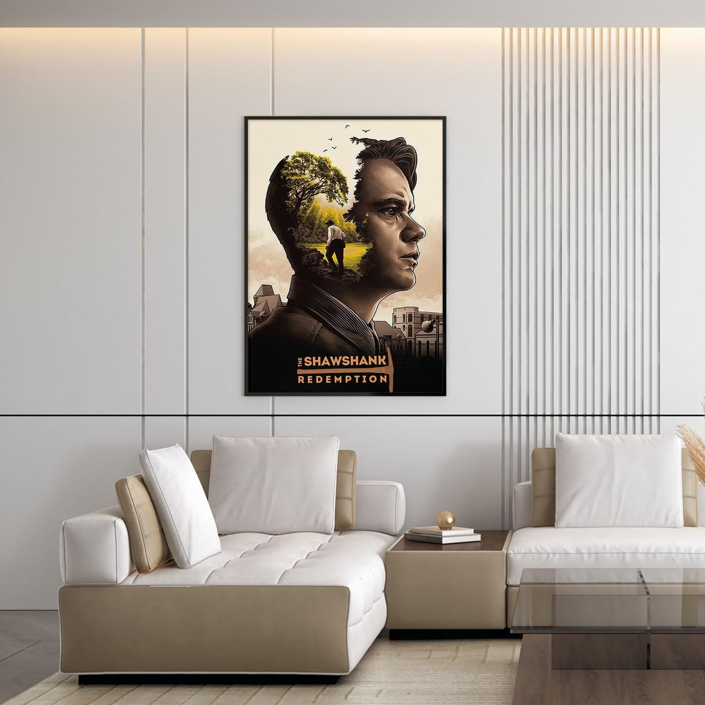 Flex Designs Poster The Shawshank Redemption Alternate 5 x 7" Home Goods - Movie 1994 Movie Poster