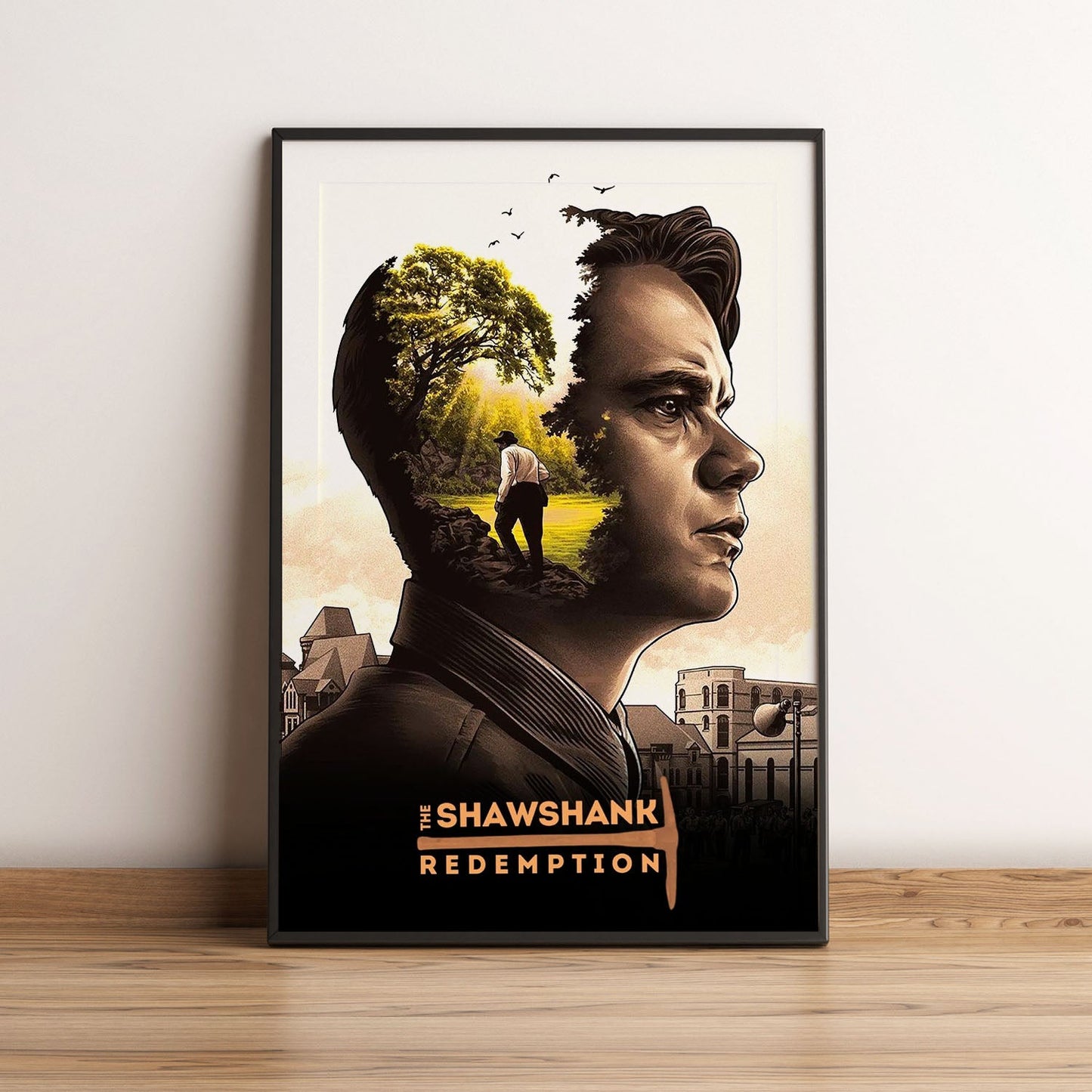 Flex Designs Poster The Shawshank Redemption Alternate 5 x 7" Home Goods - Movie 1994 Movie Poster