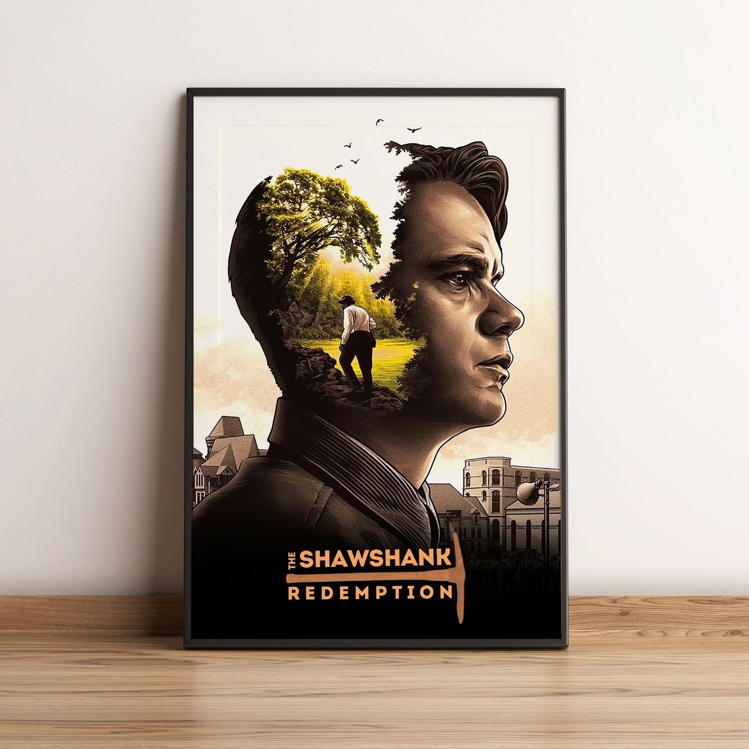 Flex Designs Poster The Shawshank Redemption Alternate 5 x 7" Home Goods - Movie 1994 Movie Poster