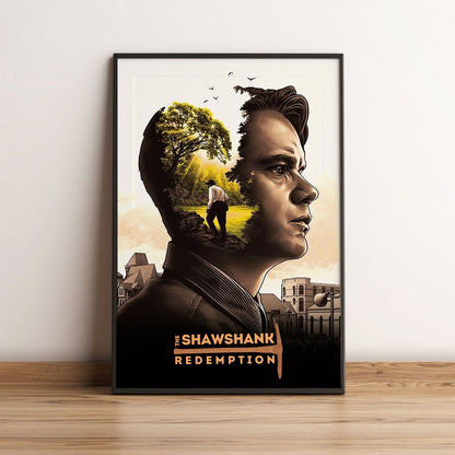 Flex Designs Poster The Shawshank Redemption Alternate 5 x 7" Home Goods - Movie 1994 Movie Poster