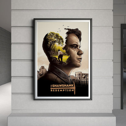 Flex Designs Poster The Shawshank Redemption Alternate 8 x 10" Home Goods - Movie 1994 Movie Poster