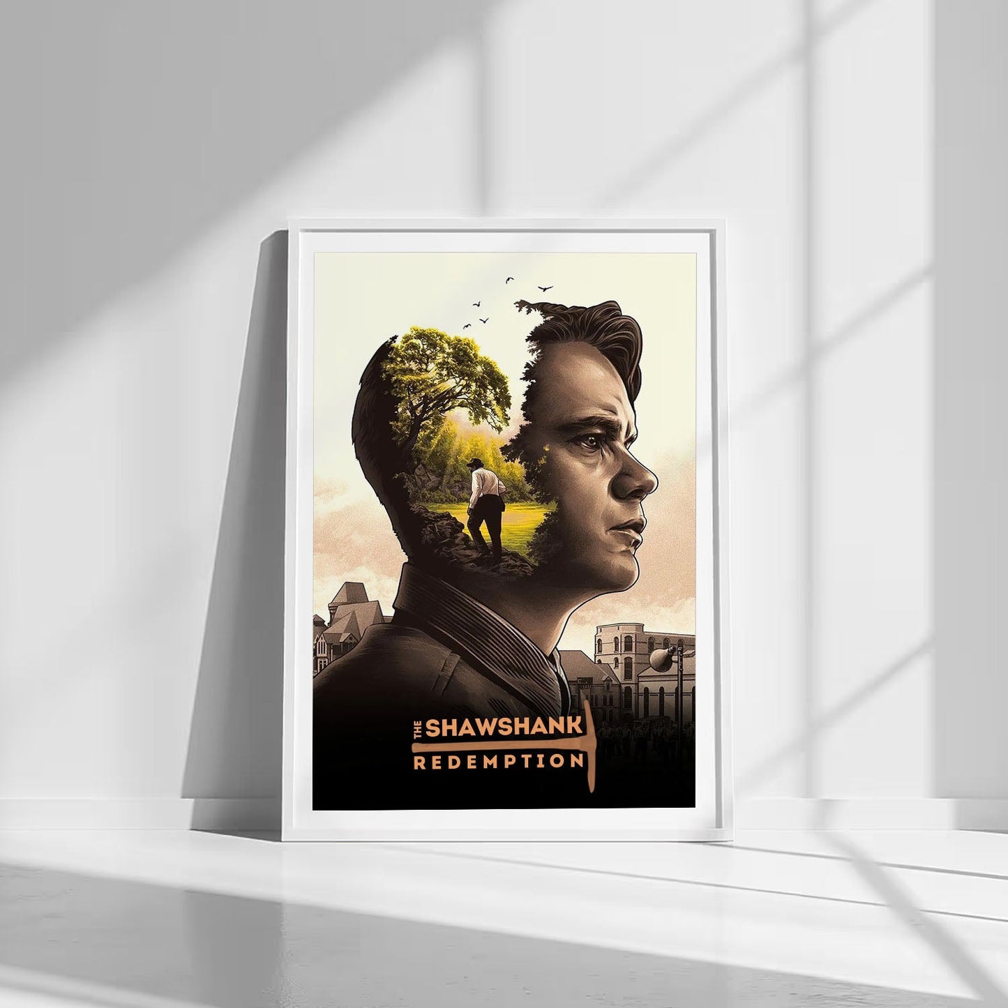 Flex Designs Poster The Shawshank Redemption Alternate 8 x 10" Home Goods - Movie 1994 Movie Poster