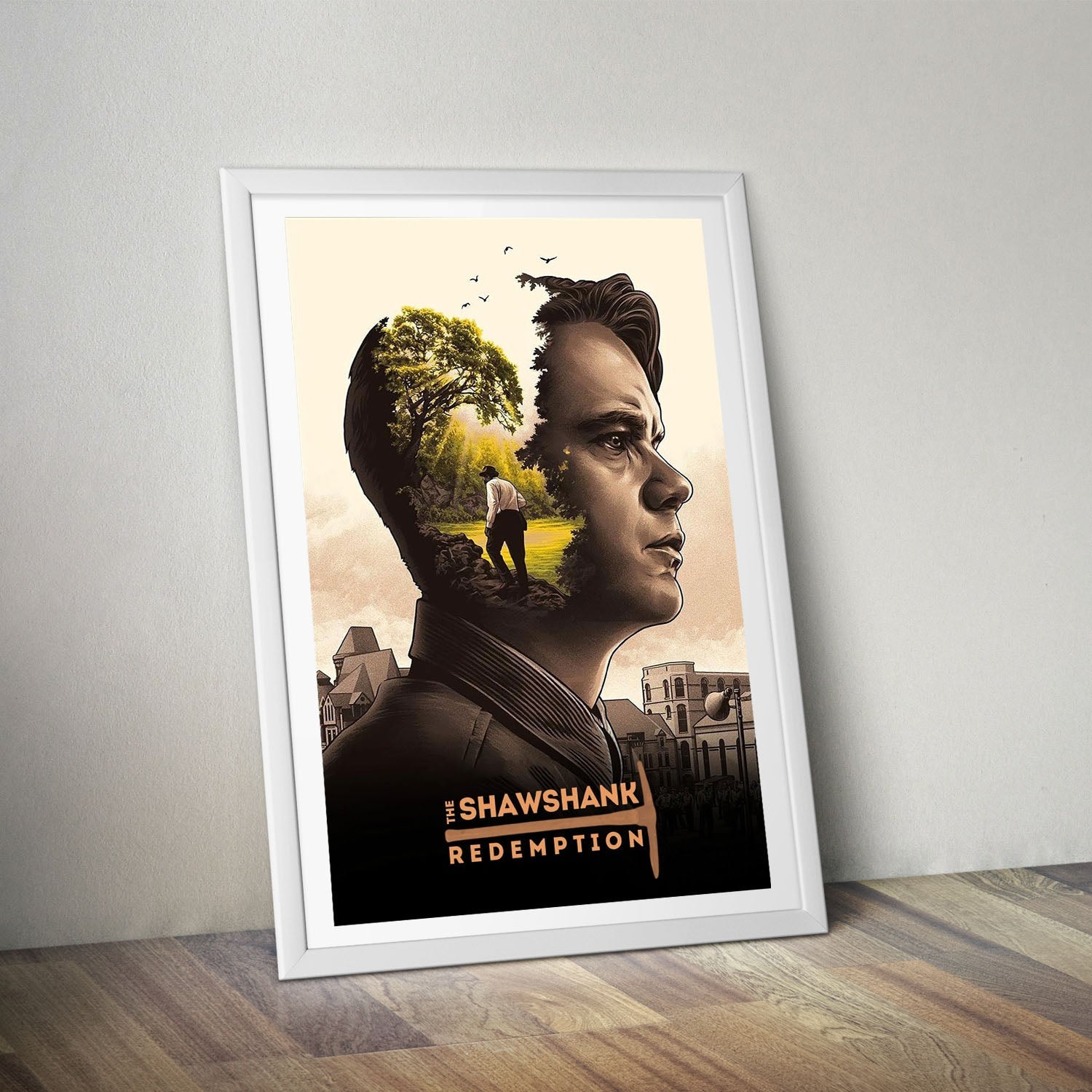 Flex Designs Poster The Shawshank Redemption Alternate 8 x 10" Home Goods - Movie 1994 Movie Poster
