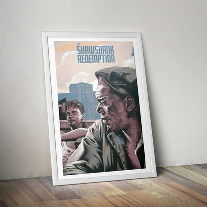 Flex Designs Poster The Shawshank Redemption Minimalist 8 x 10" Home Goods - Movie 1994 Movie Poster
