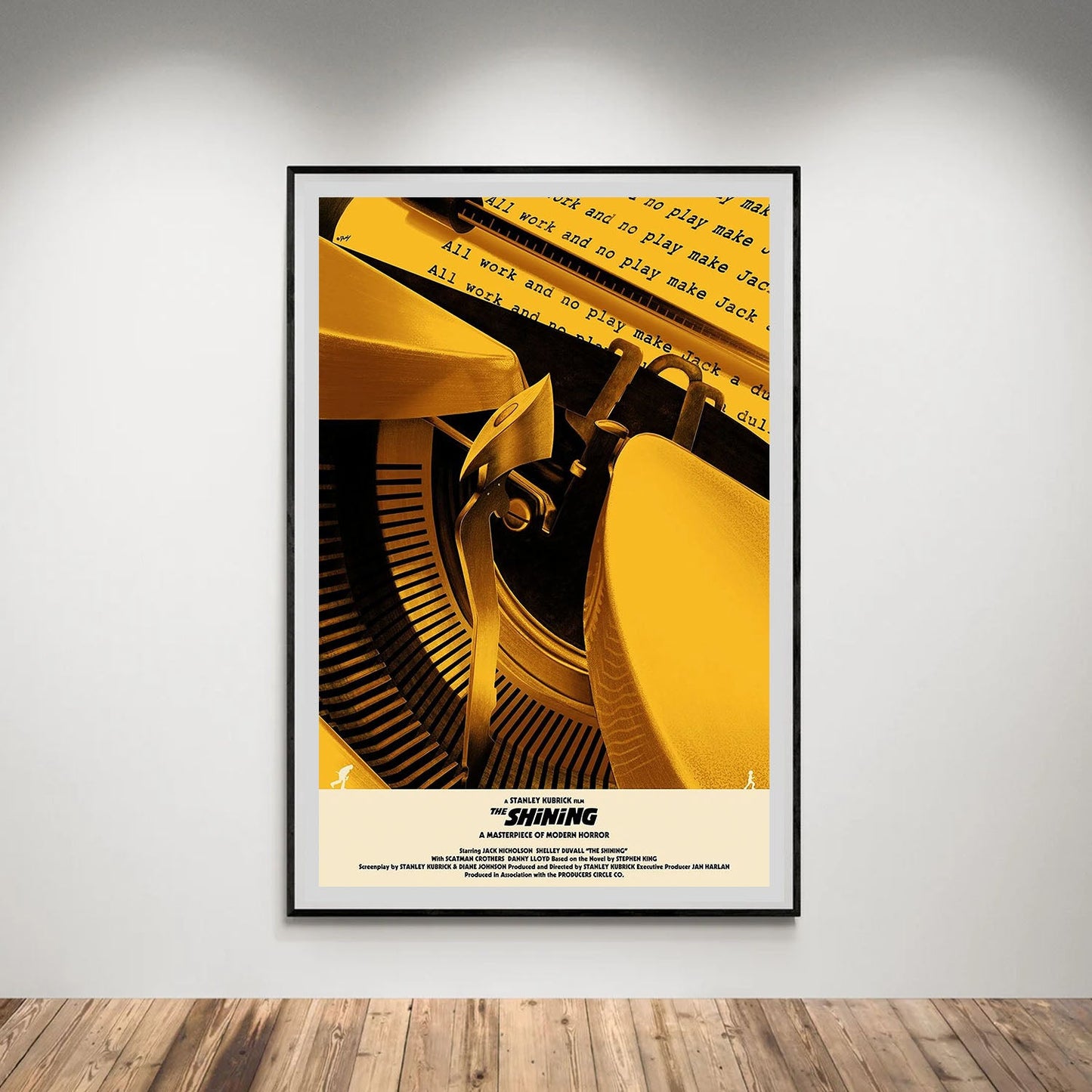 Flex Designs Poster The Shining Minimalist 5 x 7" Home Goods - Movie 1980 Movie Poster