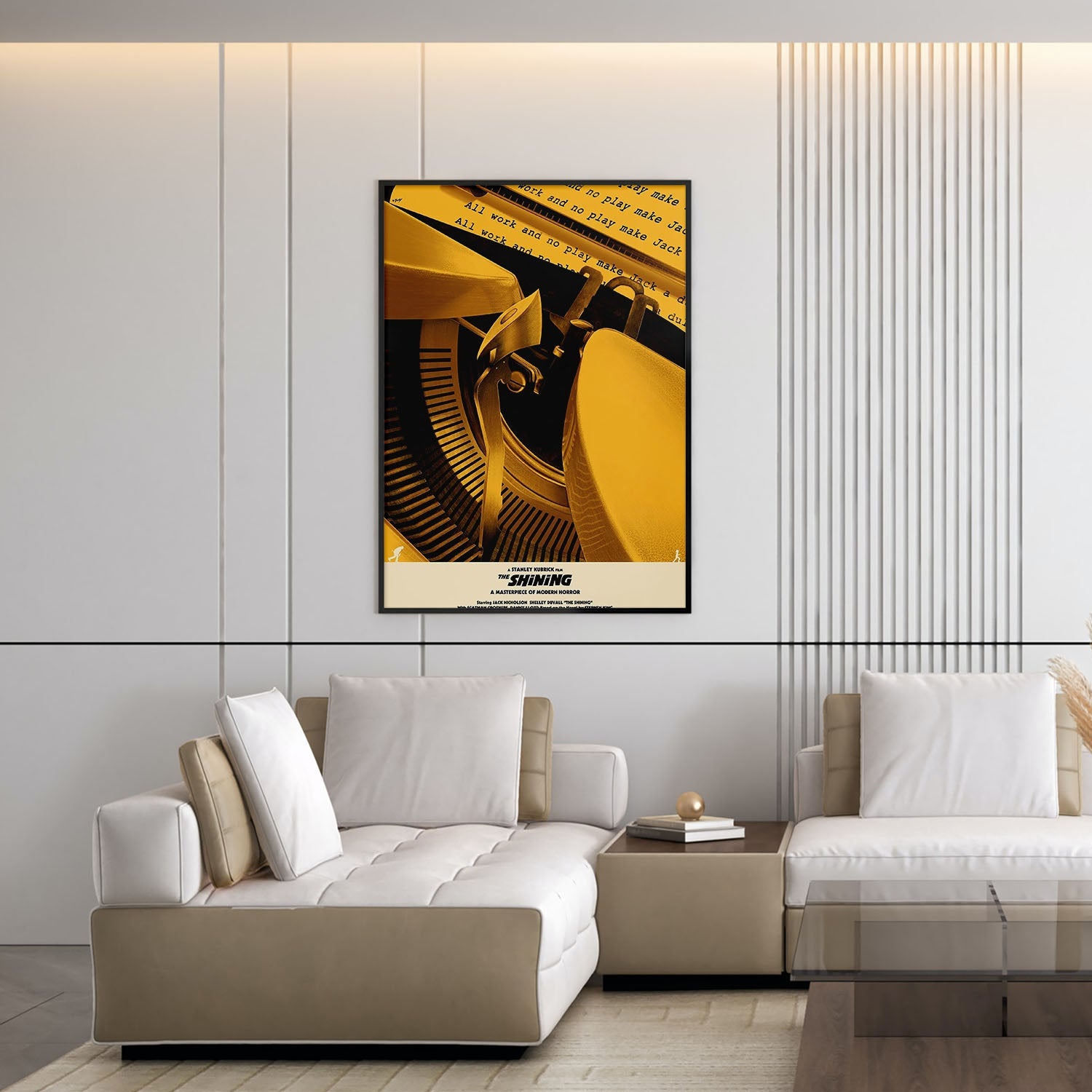Flex Designs Poster The Shining Minimalist 5 x 7" Home Goods - Movie 1980 Movie Poster