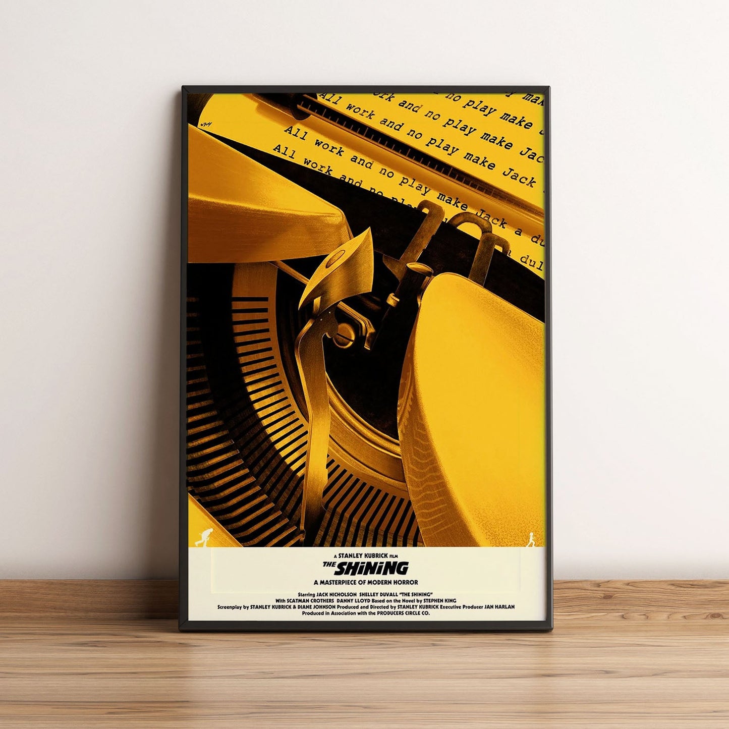 Flex Designs Poster The Shining Minimalist 5 x 7" Home Goods - Movie 1980 Movie Poster