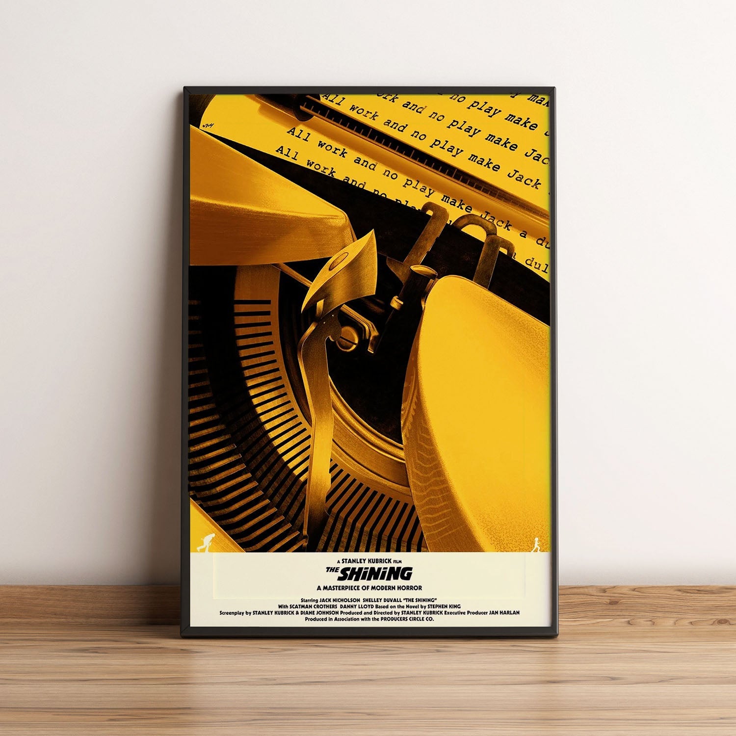 Flex Designs Poster The Shining Minimalist 5 x 7" Home Goods - Movie 1980 Movie Poster