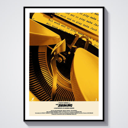 Flex Designs Poster The Shining Minimalist 8 x 10" Home Goods - Movie 1980 Movie Poster