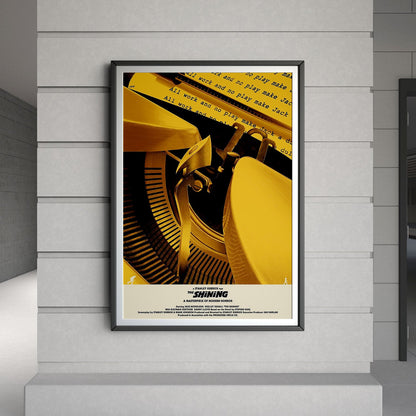 Flex Designs Poster The Shining Minimalist 8 x 10" Home Goods - Movie 1980 Movie Poster
