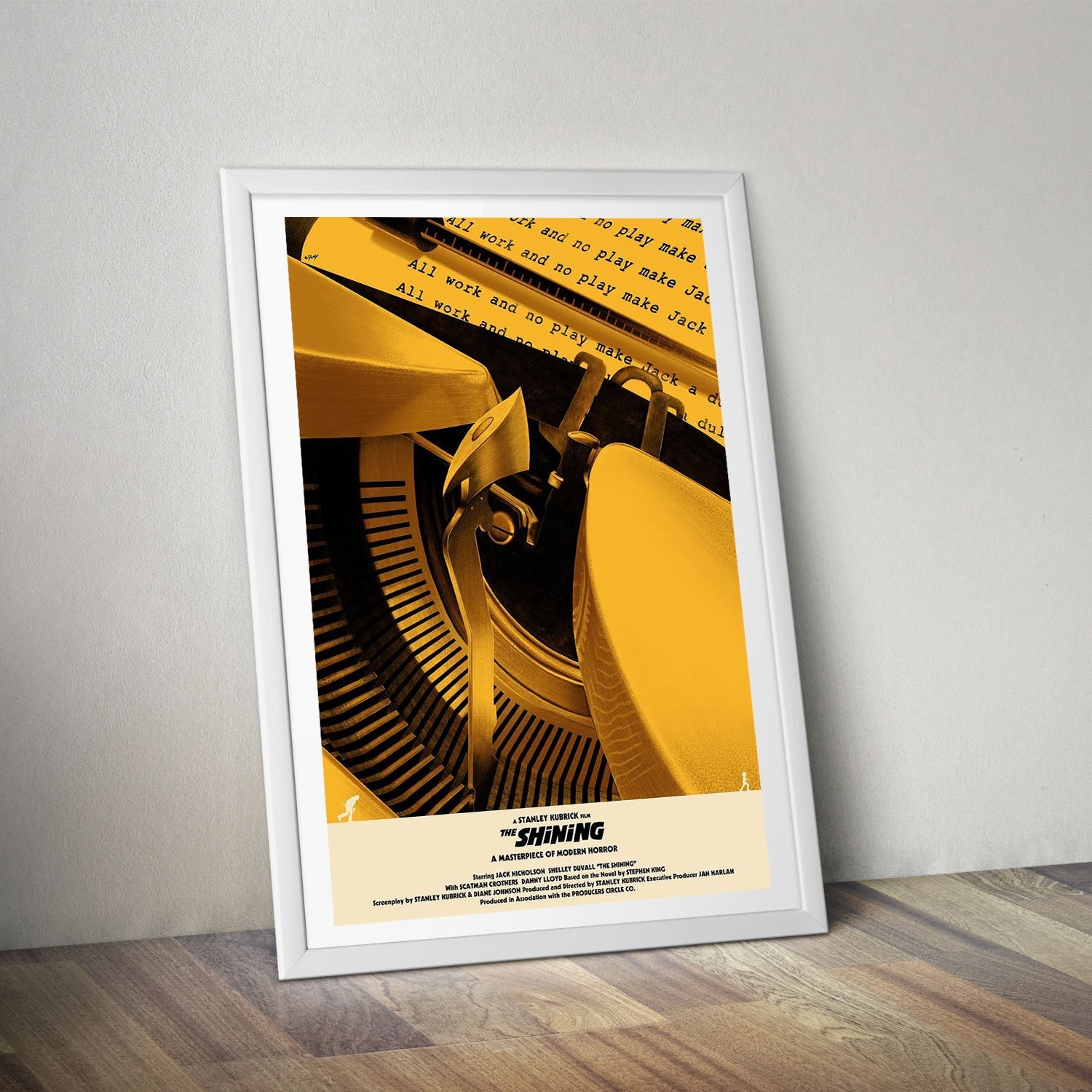 Flex Designs Poster The Shining Minimalist 8 x 10" Home Goods - Movie 1980 Movie Poster