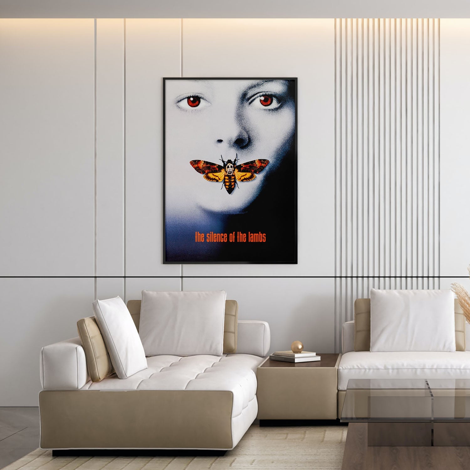Flex Designs Poster The Silence of the Lambs Cover 5 x 7" Home Goods - Movie 1991 Movie Poster