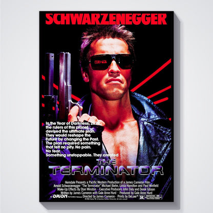 Flex Designs Poster The Terminator Original 5 x 7" Home Goods - Movie 1984 Movie Poster