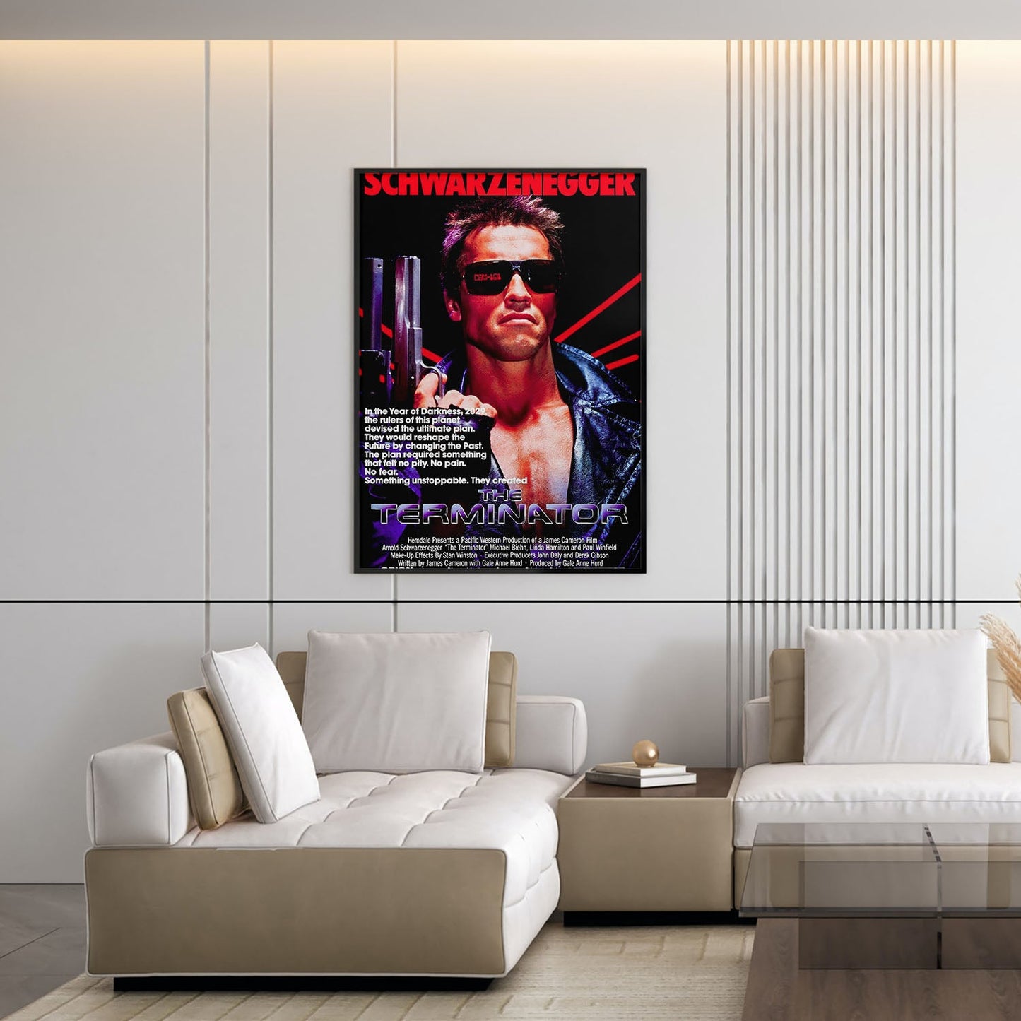 Flex Designs Poster The Terminator Original 5 x 7" Home Goods - Movie 1984 Movie Poster