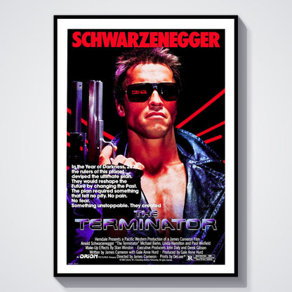 Flex Designs Poster The Terminator Original 8 x 10" Home Goods - Movie 1984 Movie Poster