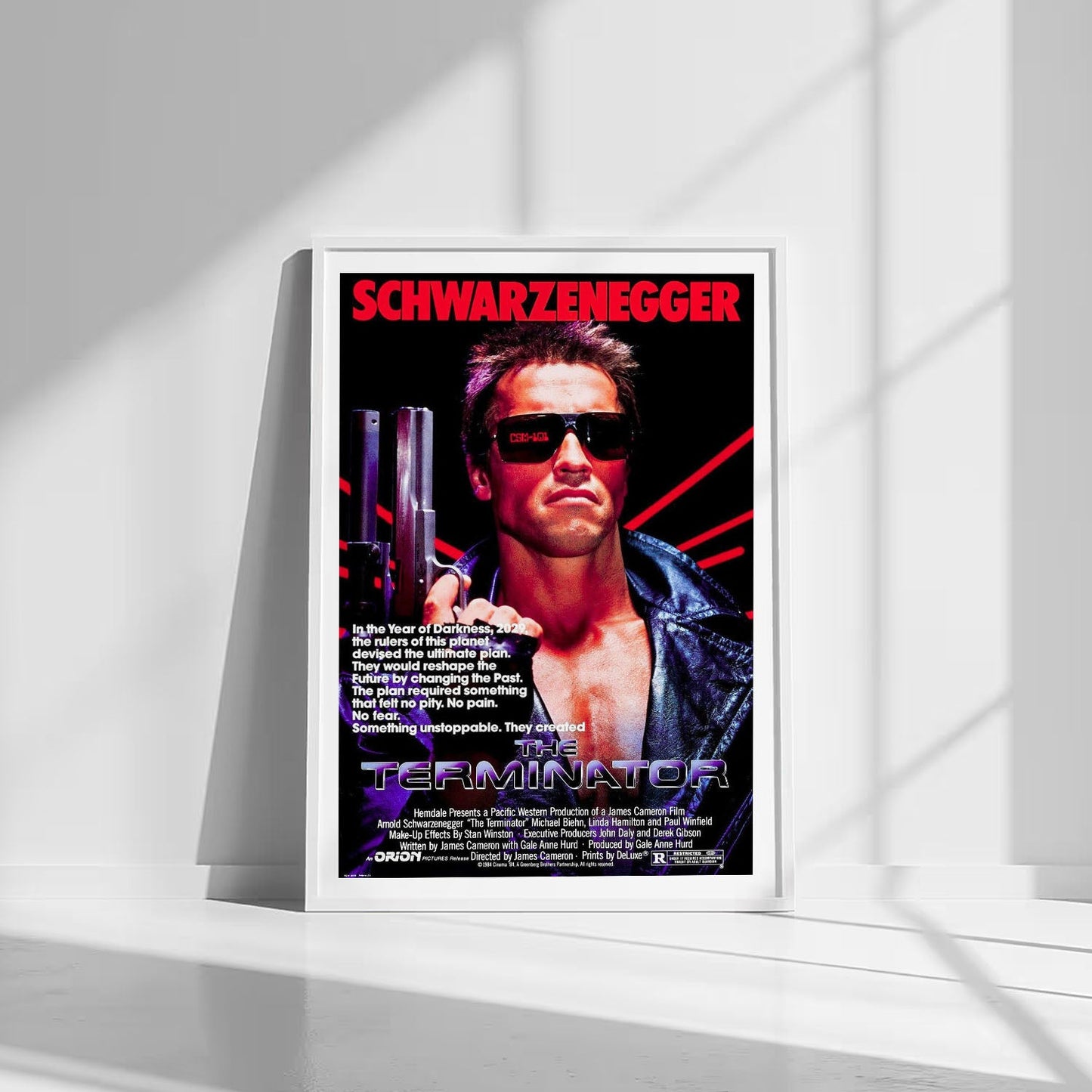 Flex Designs Poster The Terminator Original 8 x 10" Home Goods - Movie 1984 Movie Poster