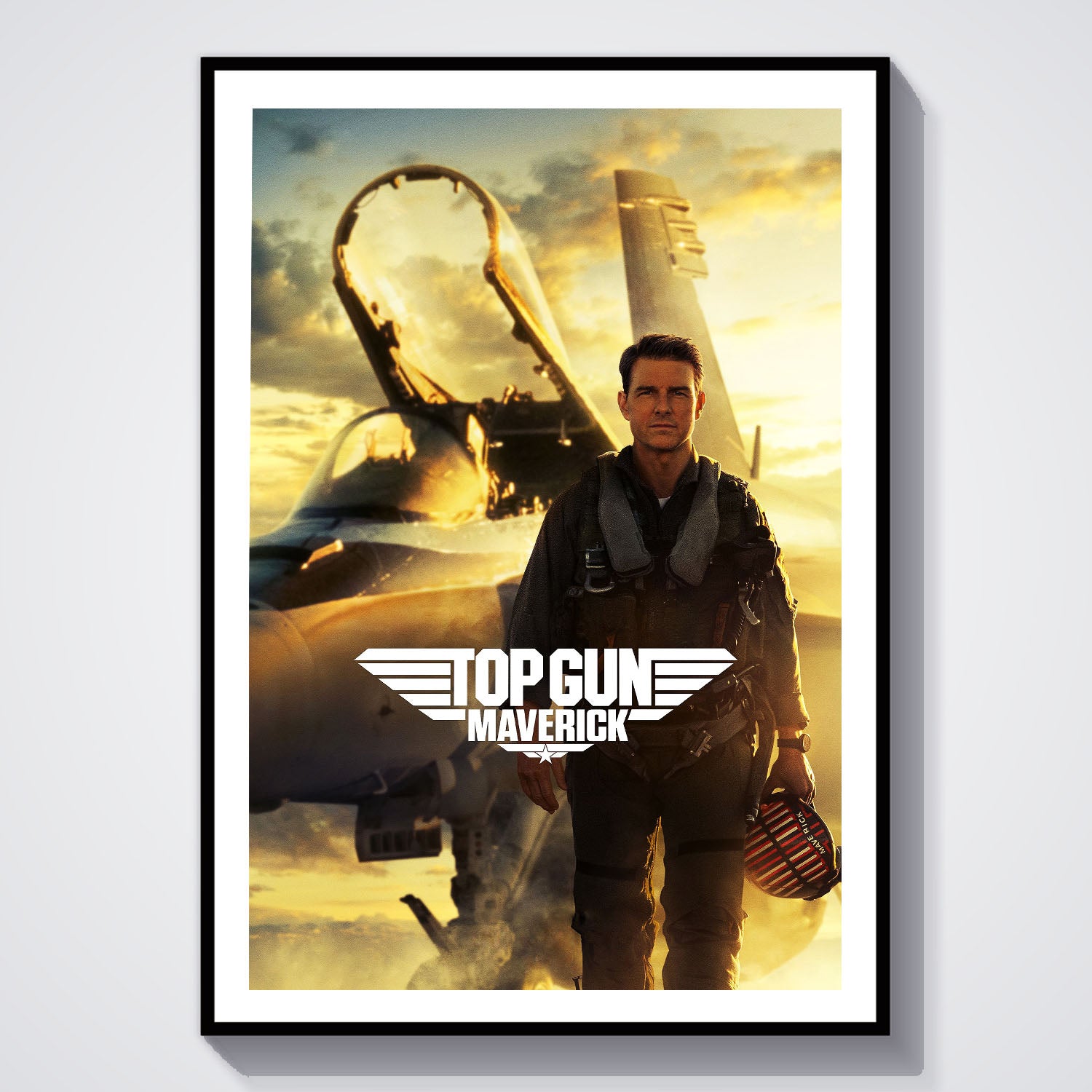 Flex Designs Poster Top Gun Maverick Final 8 x 10" Home Goods - Movie 2022 Movie Poster