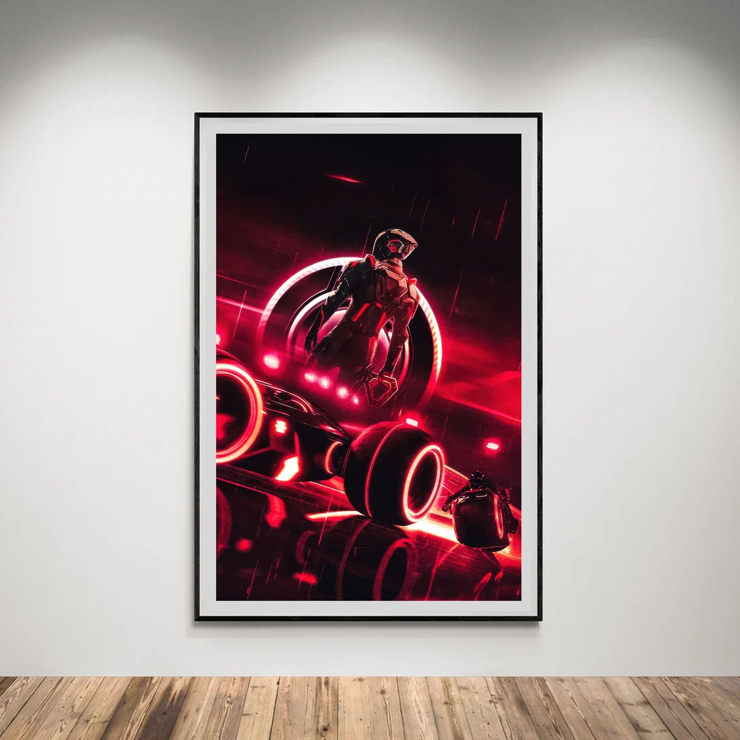 Flex Designs Poster Tron Ares Cartoon 5 x 7" Home Goods - Movie 2025 Movie Poster
