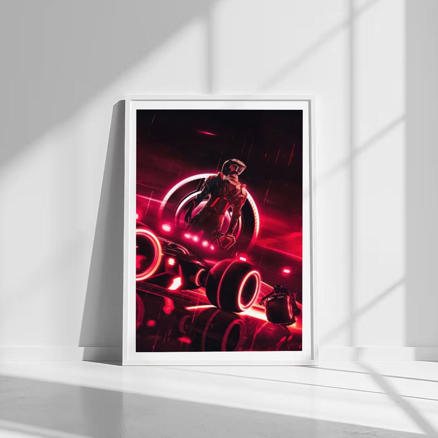 Flex Designs Poster Tron Ares Cartoon 8 x 10" Home Goods - Movie 2025 Movie Poster