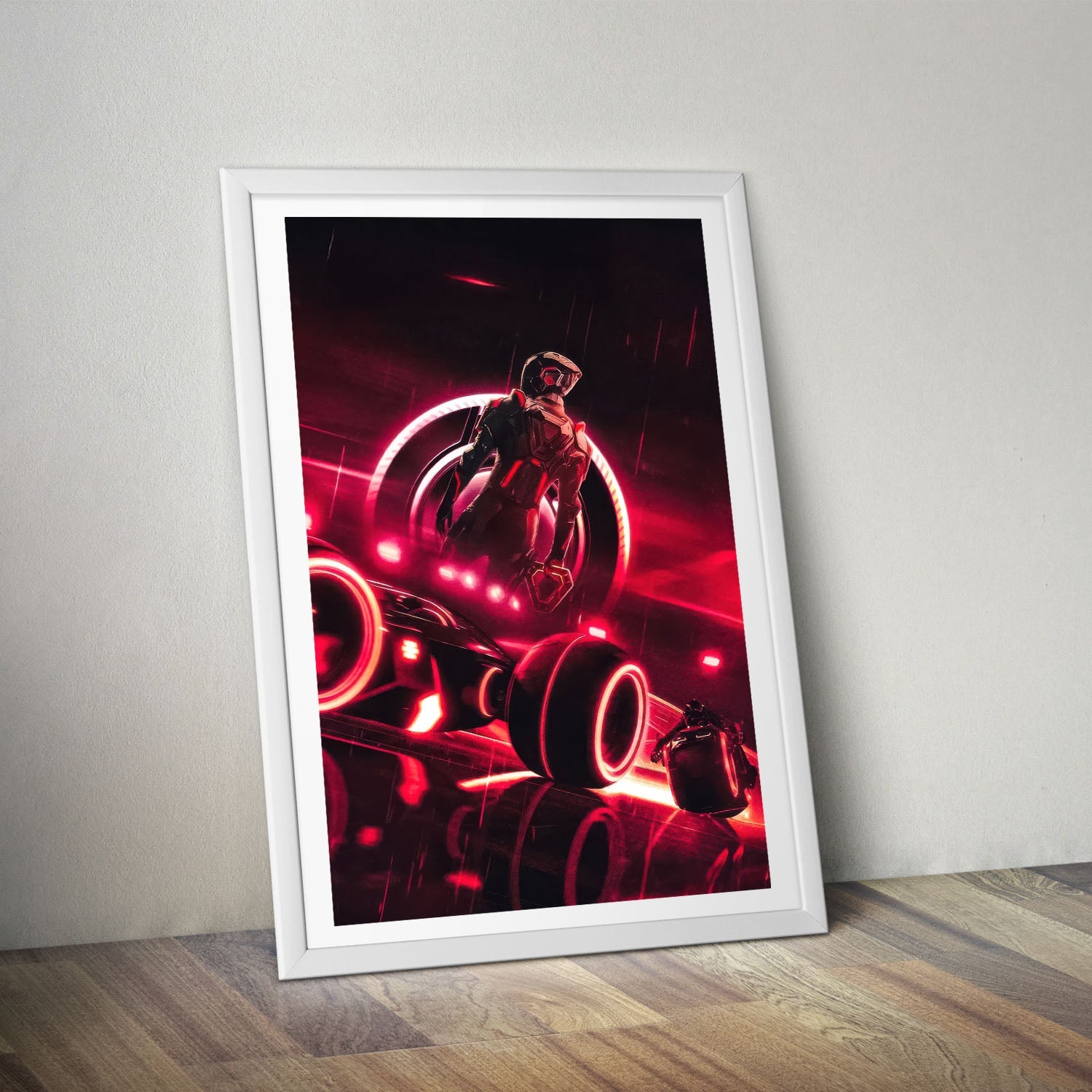 Flex Designs Poster Tron Ares Cartoon 8 x 10" Home Goods - Movie 2025 Movie Poster