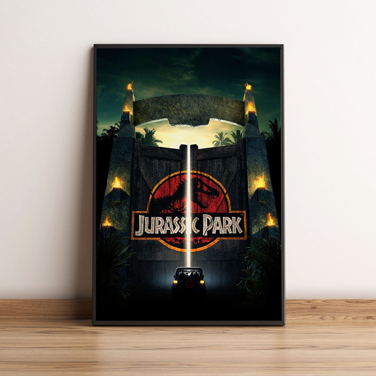 Flex Designs Poster Welcome to Jurassic Park 5 x 7" Home Goods - Movie 1993 Movie Poster