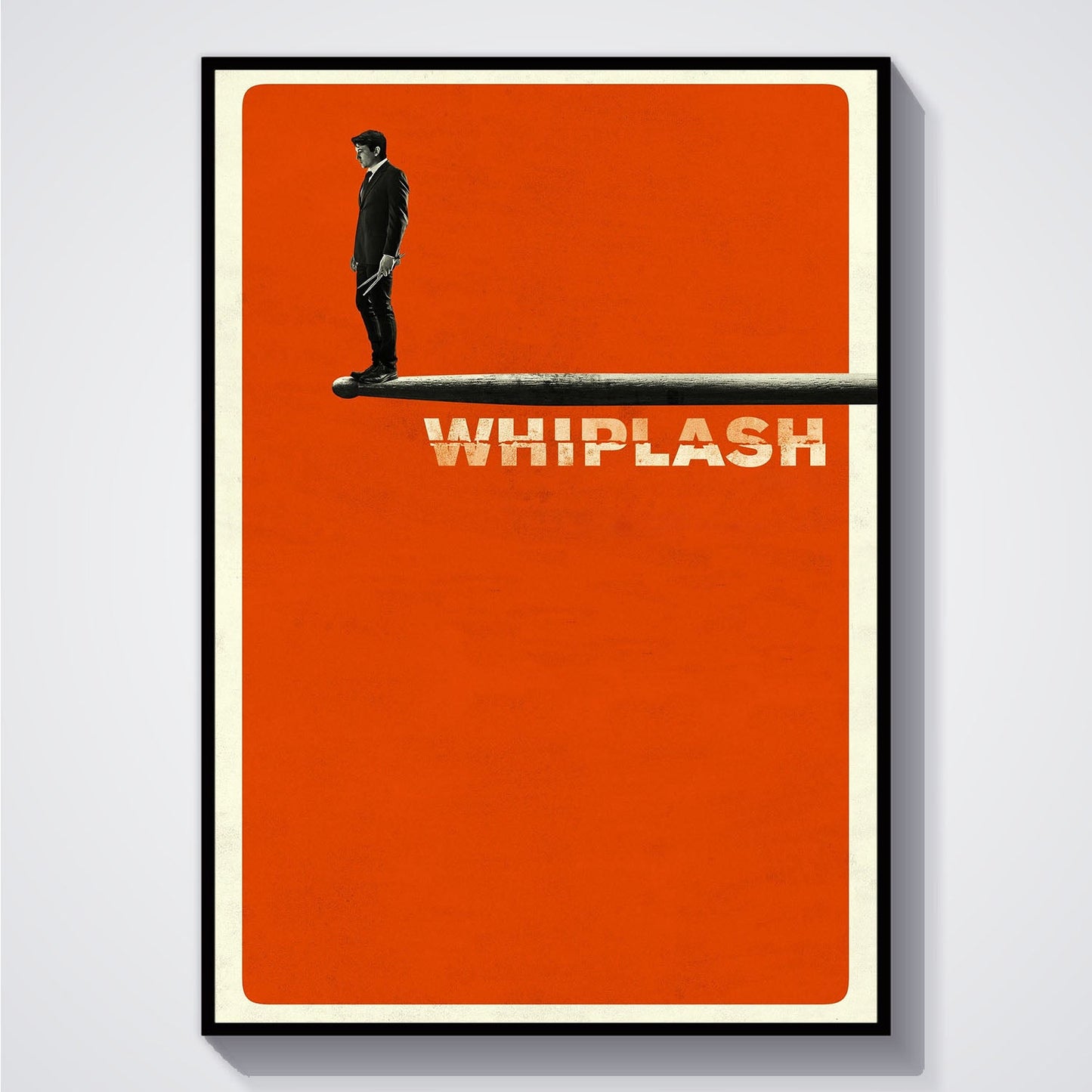 Flex Designs Poster Whiplash Minimalist 5 x 7" Home Goods - Movie 2014 Movie Poster