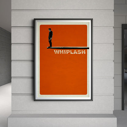 Flex Designs Poster Whiplash Minimalist 8 x 10" Home Goods - Movie 2014 Movie Poster
