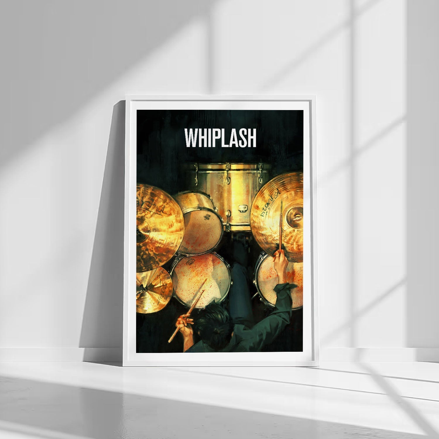 Flex Designs Poster Whiplash Drums 8 x 10" Home Goods - Movie 2014 Movie Poster