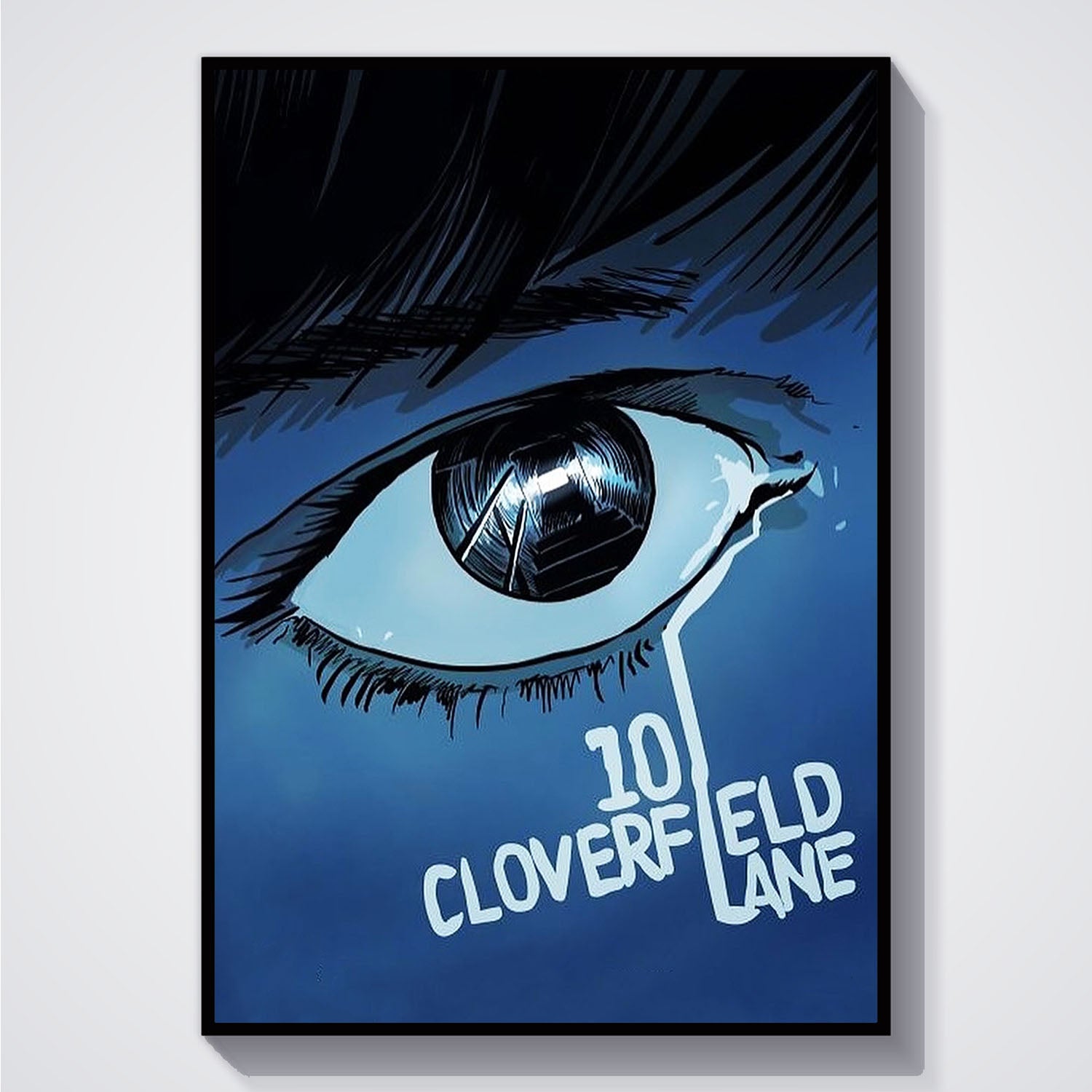Flex Designs Poster 10 Cloverfield Lane Sketch 5 x 7" Home Goods - Movie 2016 Movie Poster