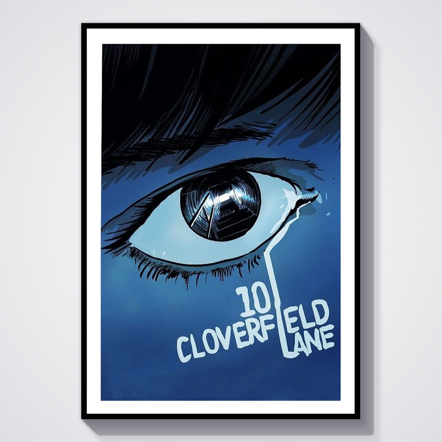 Flex Designs Poster 10 Cloverfield Lane Sketch 8 x 10" Home Goods - Movie 2016 Movie Poster