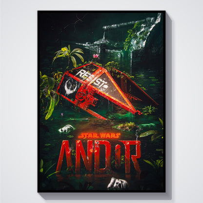 Flex Designs Poster Andor Sketch 5 x 7" Home Goods - TV Show 2022 TV Show Poster