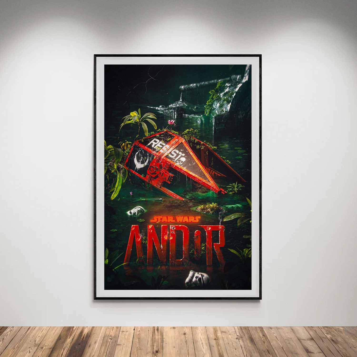 Flex Designs Poster Andor Sketch 5 x 7" Home Goods - TV Show 2022 TV Show Poster