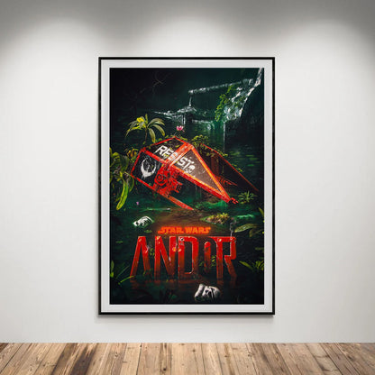 Flex Designs Poster Andor Sketch 5 x 7" Home Goods - TV Show 2022 TV Show Poster