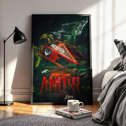 Flex Designs Poster Andor Sketch 5 x 7" Home Goods - TV Show 2022 TV Show Poster