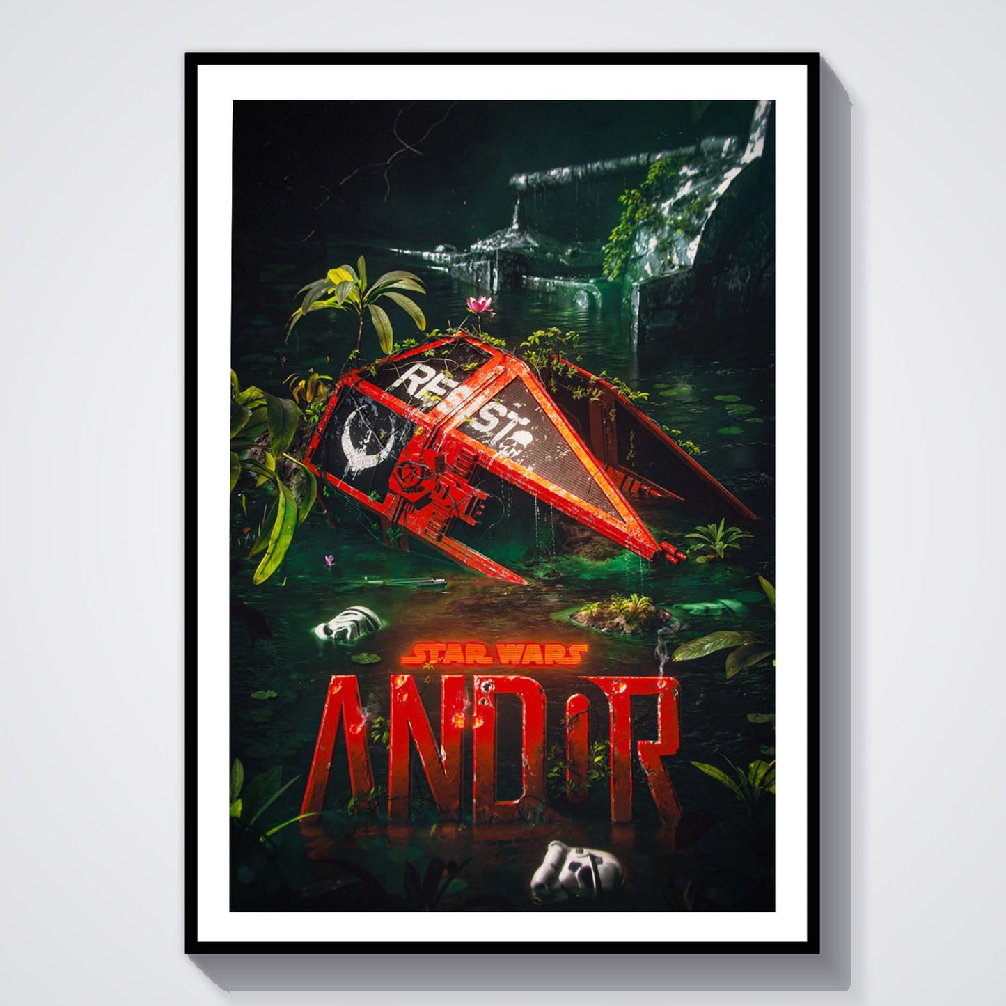 Flex Designs Poster Andor Sketch 8 x 10" Home Goods - TV Show 2022 TV Show Poster